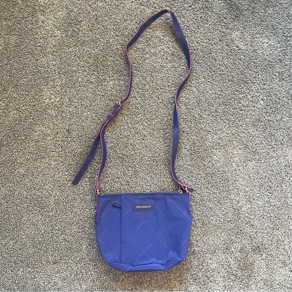 Vera Bradley purple crossbody